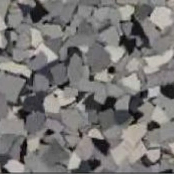 Nightfall decorative flake floor finish